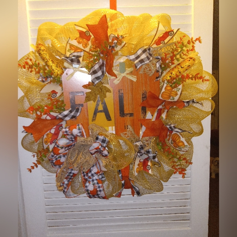 Fall wreath